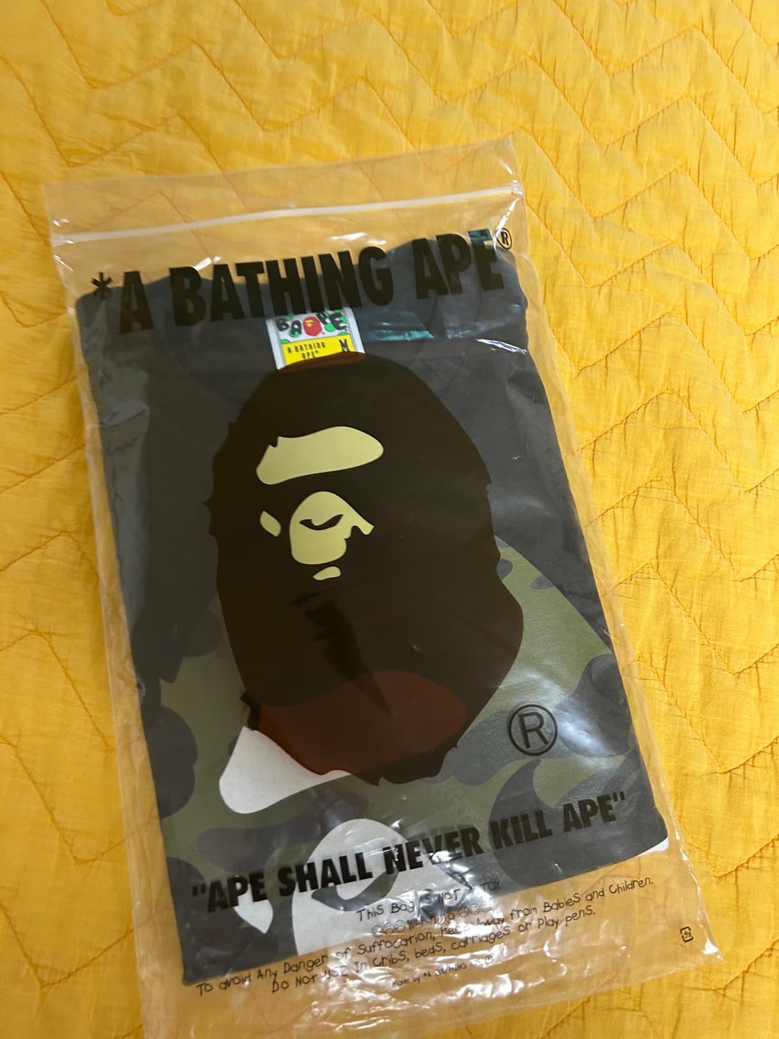 [M] 베이프 빅에이프 도쿄 반팔 블랙 상품이미지2