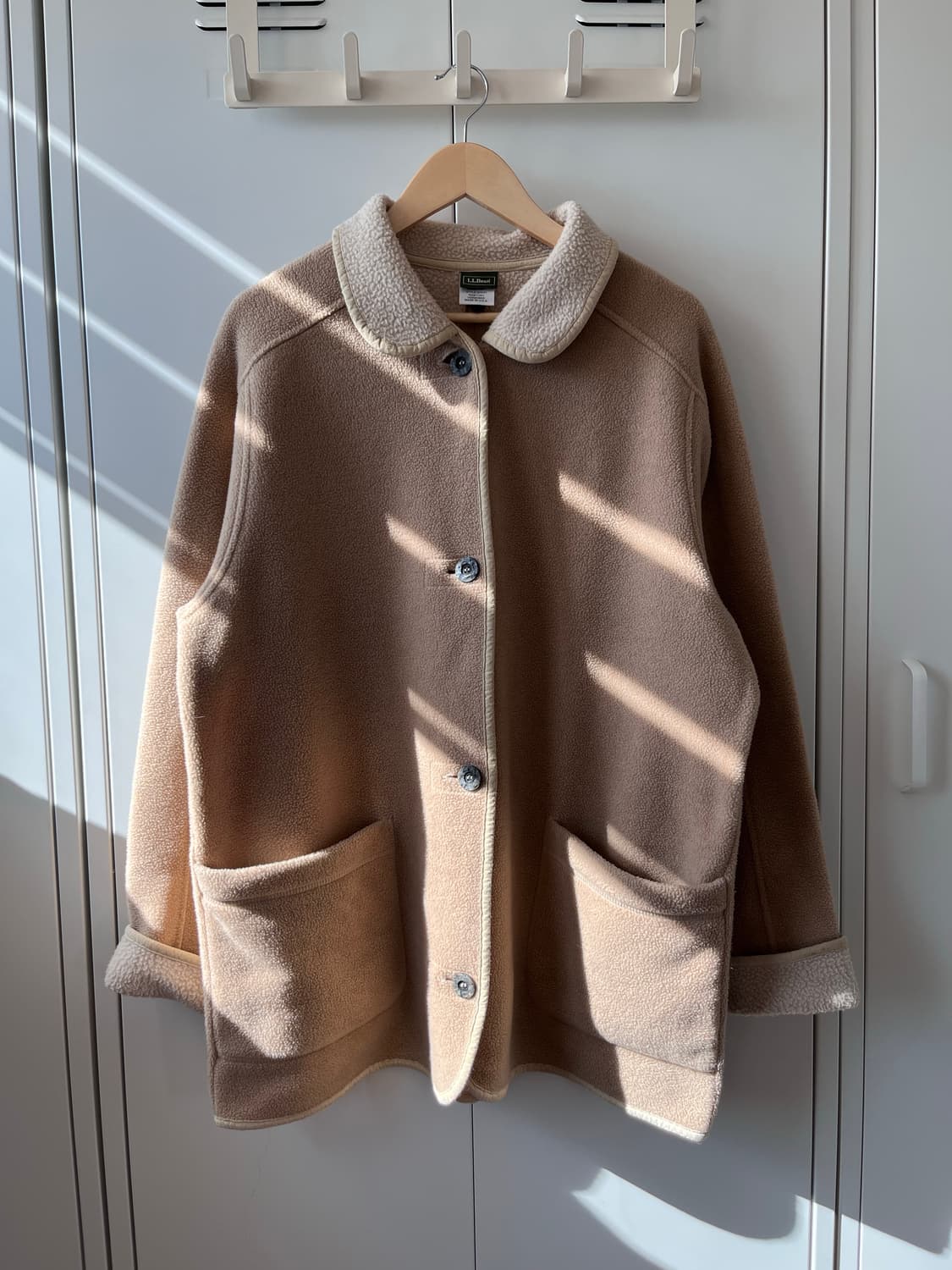 L.L.Bean 엘엘빈 후리스 배색 코트 상품이미지8