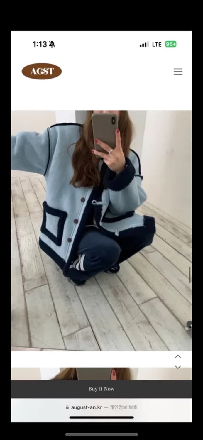 어거스트바이안 무스탕  상품이미지2