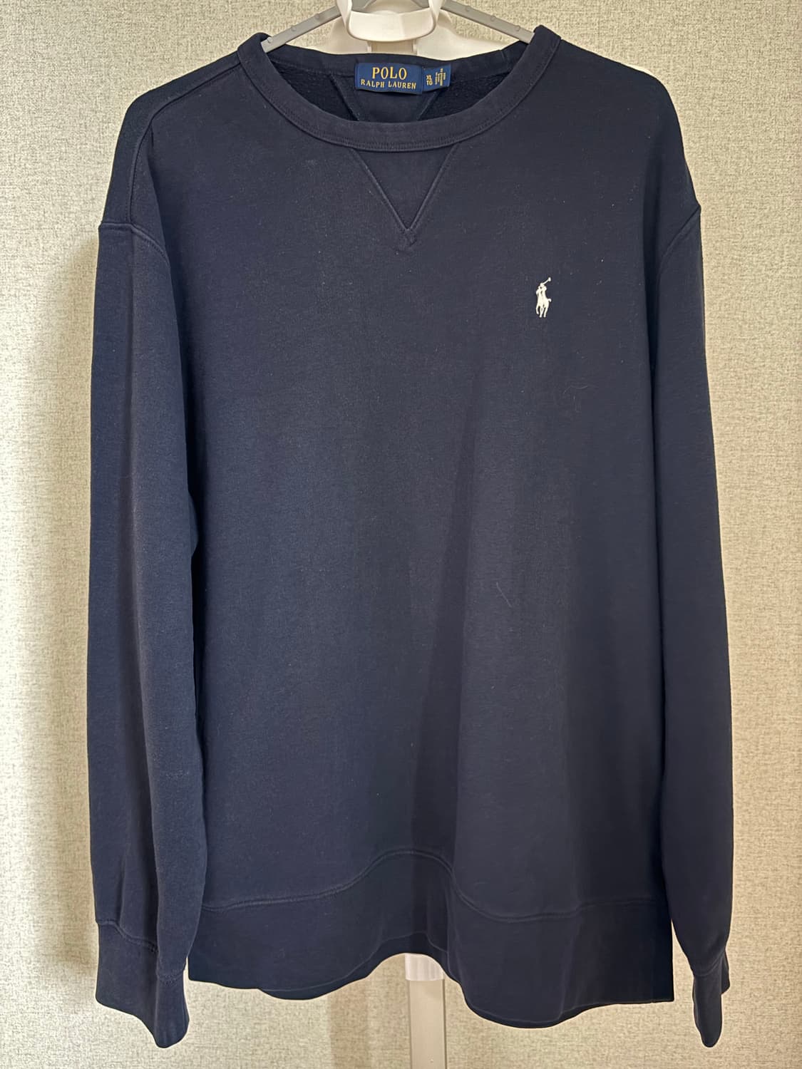 폴로 랄프로렌 네이비 맨투맨 XL 상품이미지1