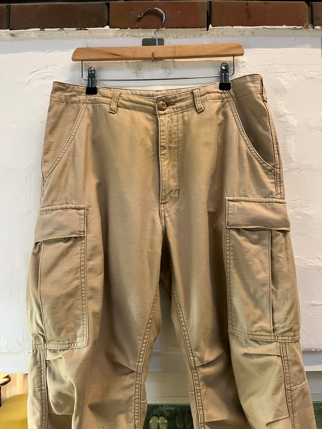 Alpha Industries 베이지 카고팬츠 M 상품이미지3