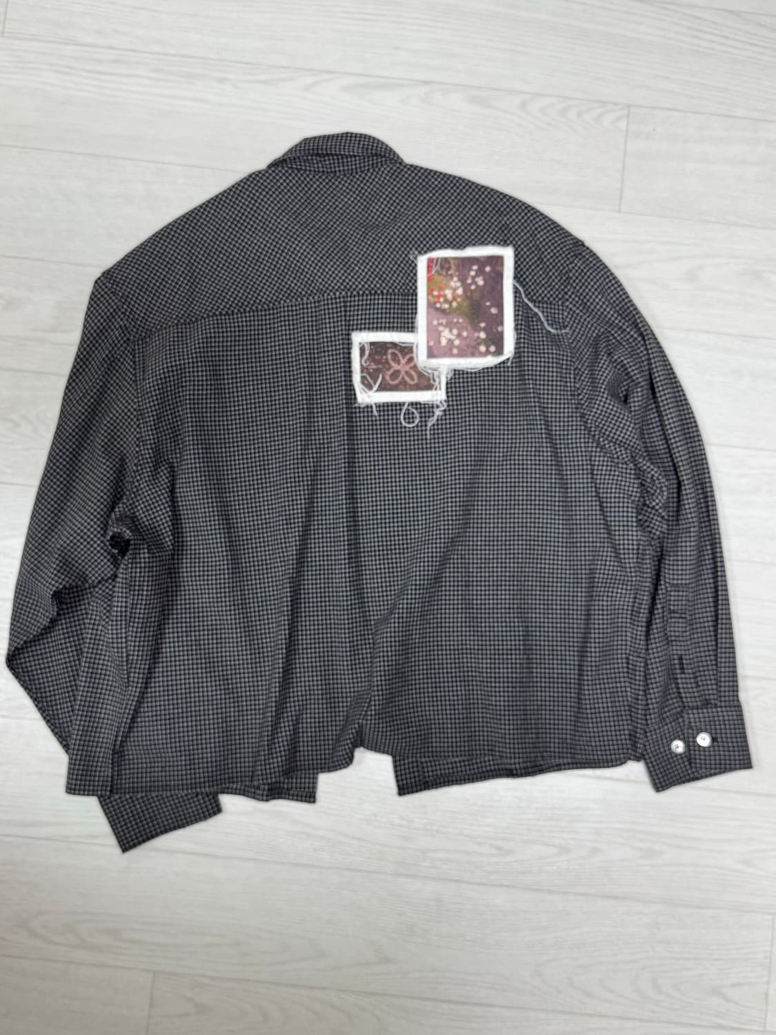 마틴플랜 데일리룸 체크셔츠 m 상품이미지2