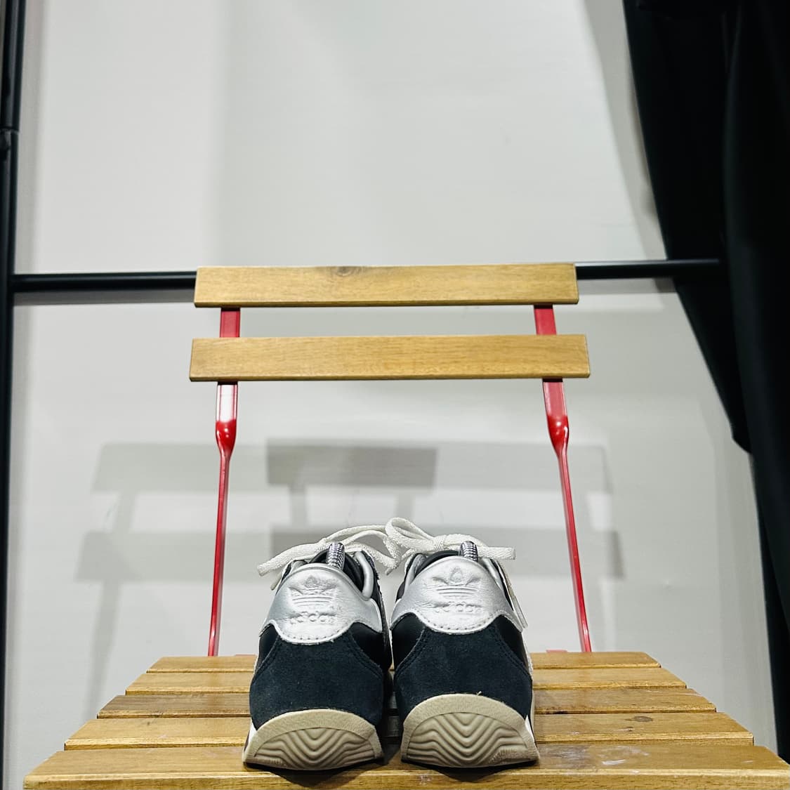 245) 아디다스 운동화 여성 여자 신발 컨트리 OG 블랙 실버 상품이미지4