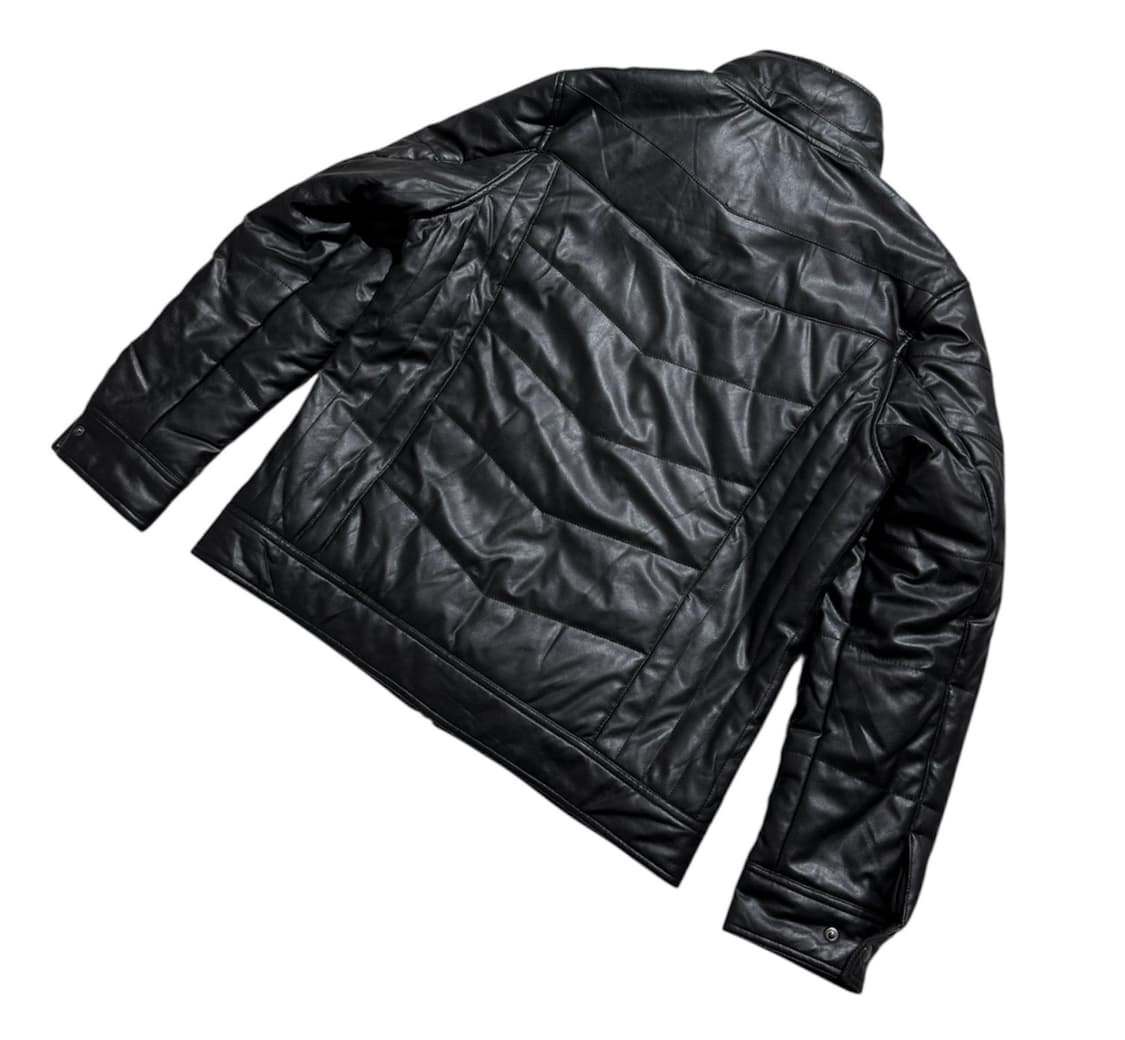 루이 샤브론 페이크 레더 다운 자켓 상품이미지5