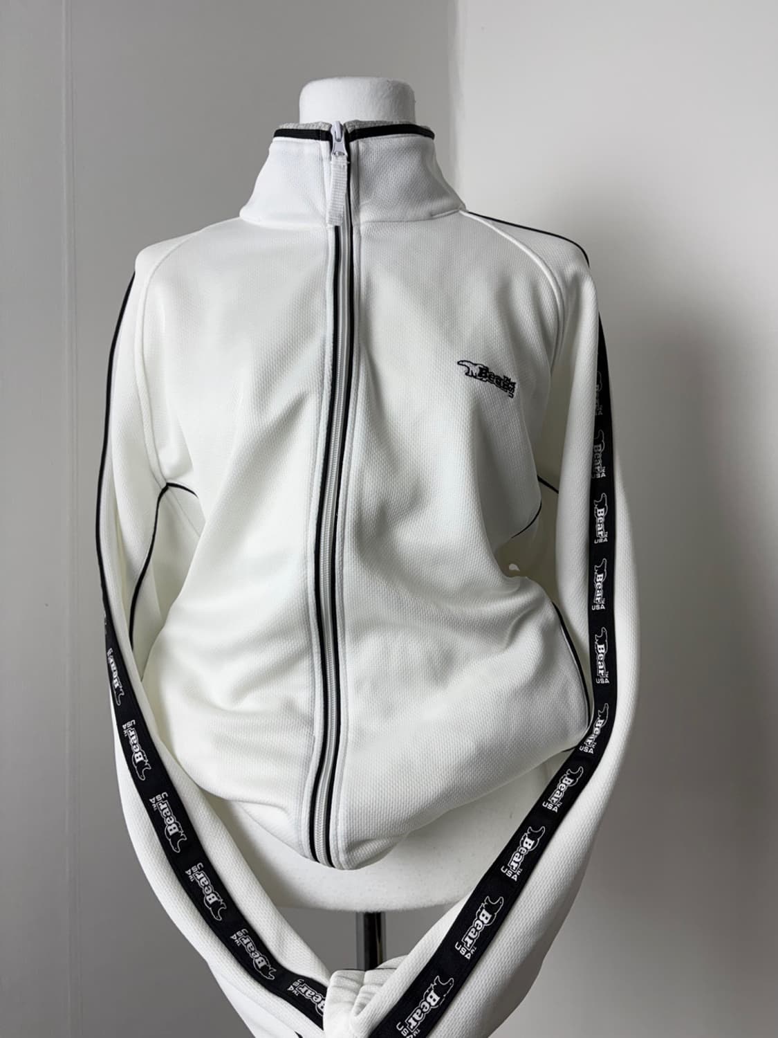 Bear 화이트 져지 자켓 상품이미지2