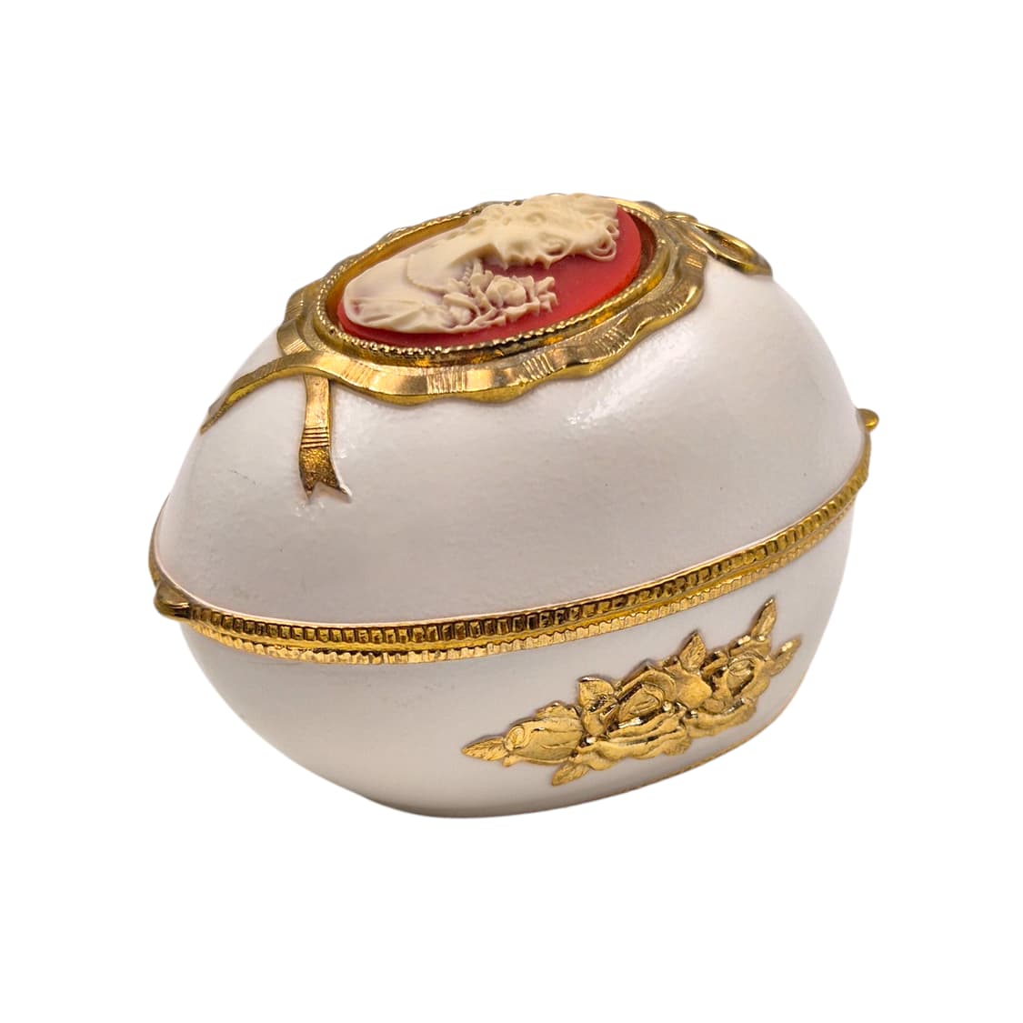 80s 프린스 엔틱 카메오 에그 오르골 보석함 상품이미지2