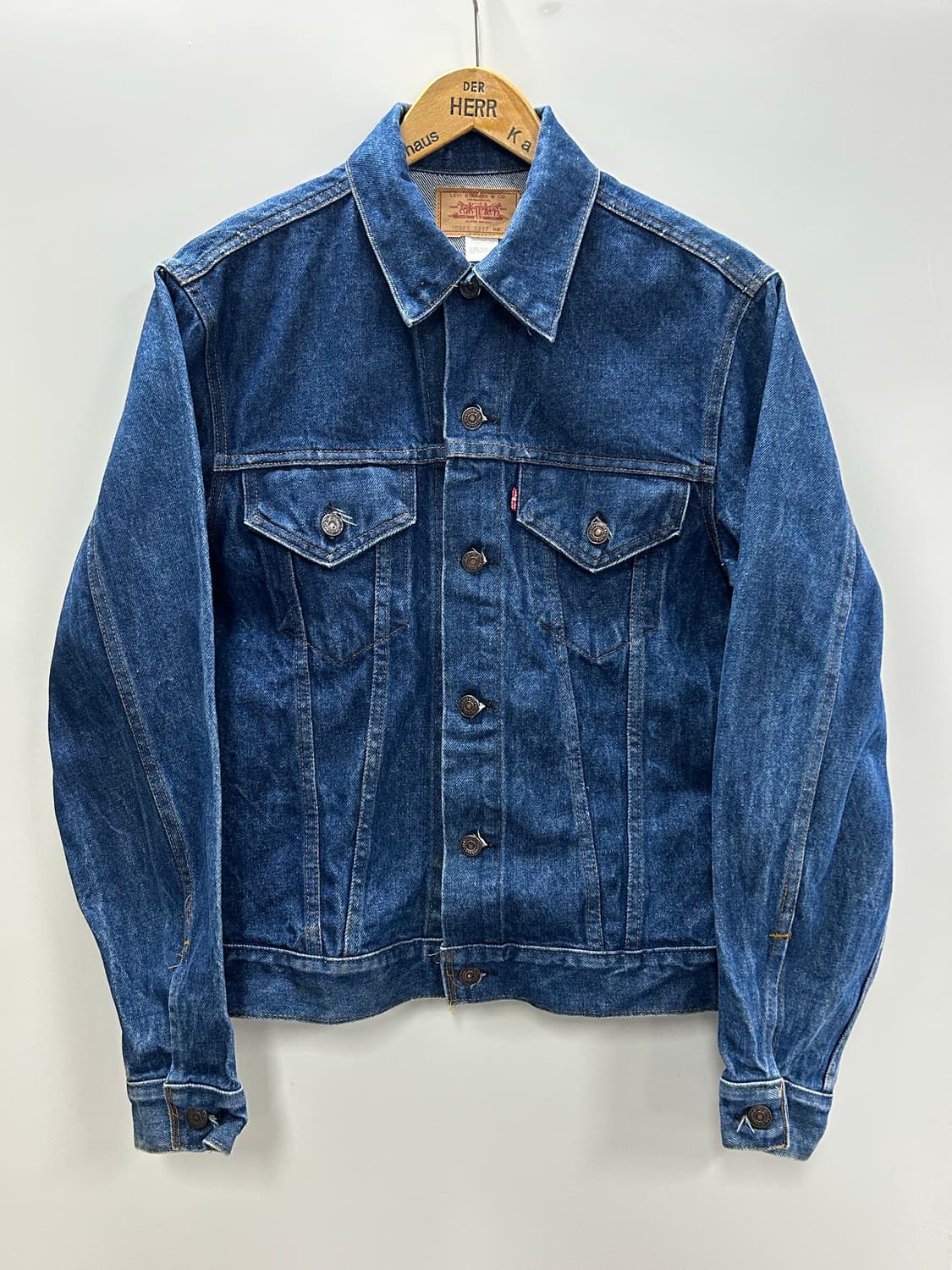 70-80s 리바이스 70505 데님 트러커 자켓 상품이미지1