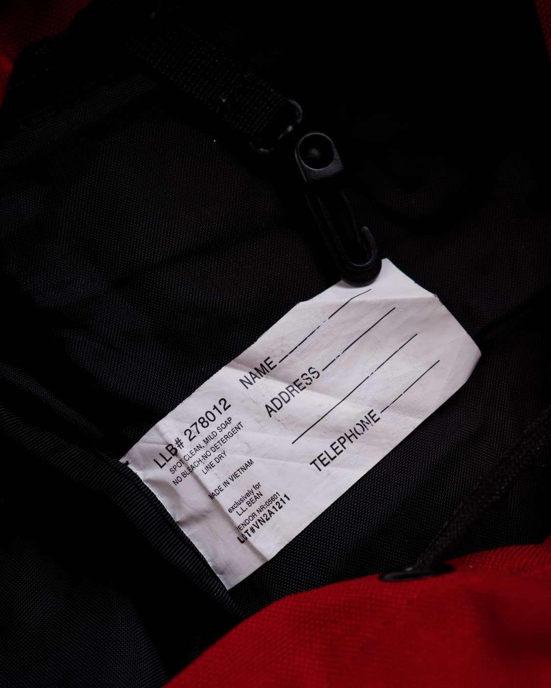[L.L.BEAN] 빈티지 레더 트래킹 백팩 (RED Rucksack) 상품이미지7