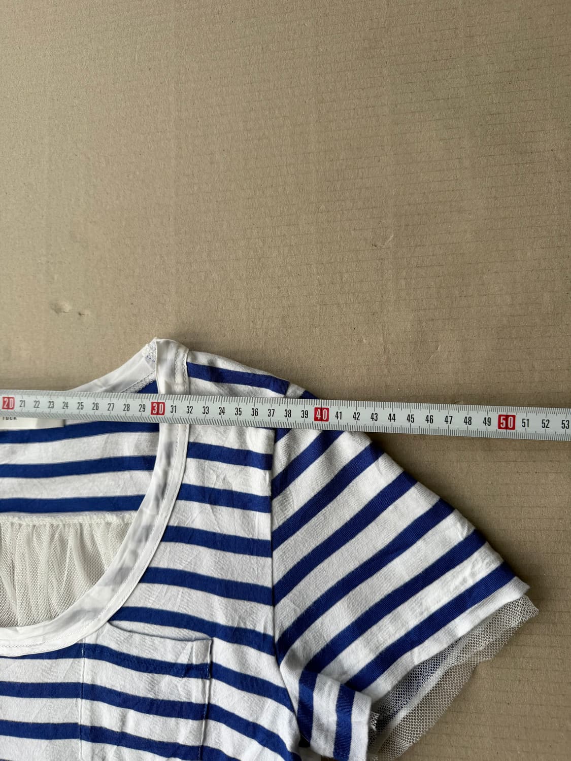 Sacai Luck 스트라이프 콤보 탑 상품이미지6