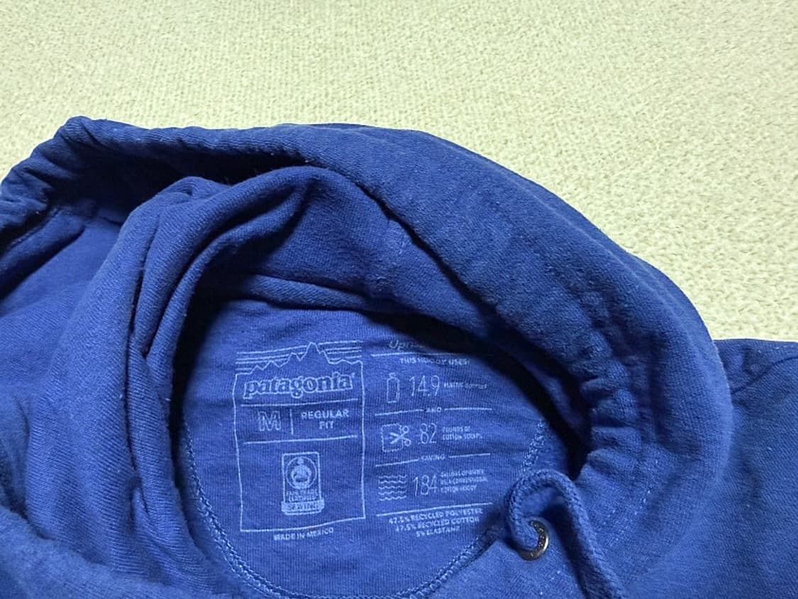 파타고니아 후드 티셔츠 남성용 100사이즈 상품이미지4