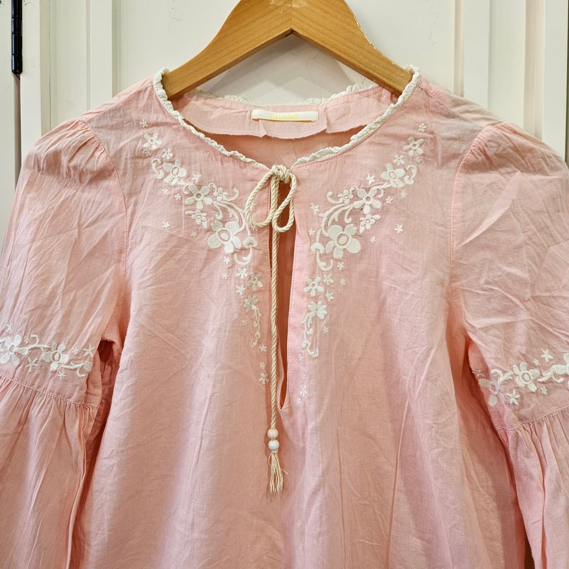 자수 태슬 블라우스 상품이미지3