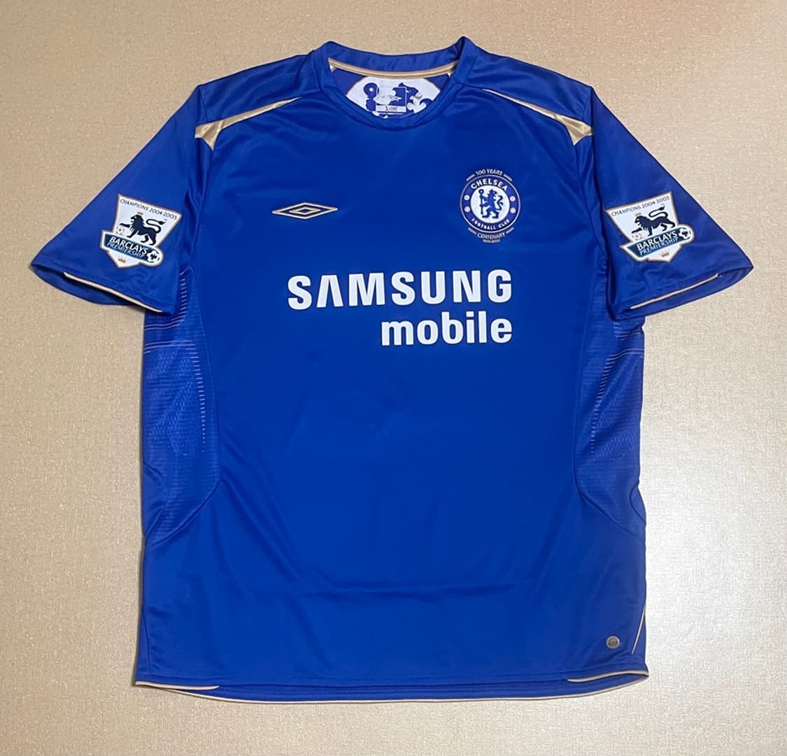 엄브로 첼시 05/06 100주년 홈 셔츠 드록바 No.15 상품이미지8