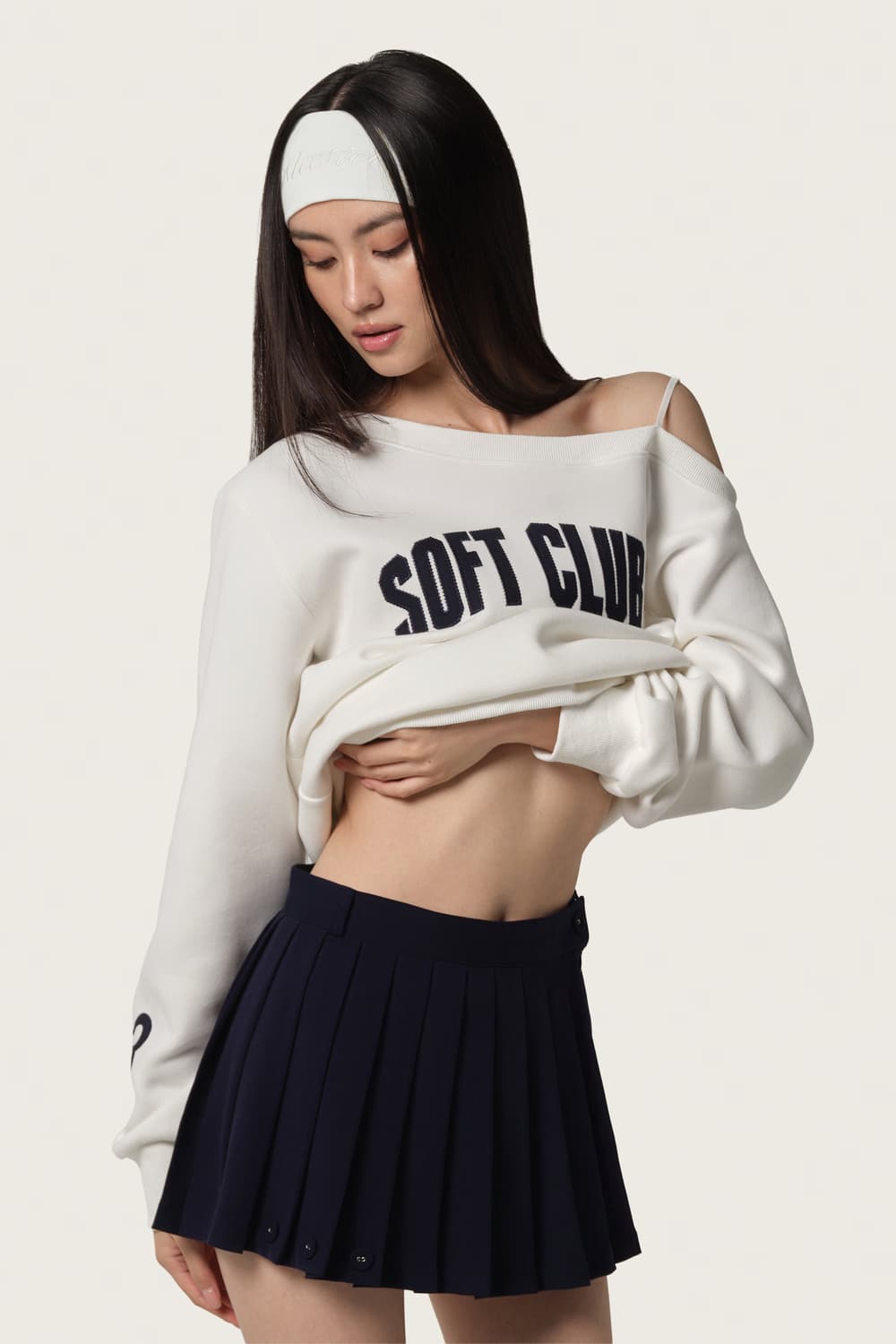 Kleesier 이브닝 스커트 네이비 s 상품이미지1