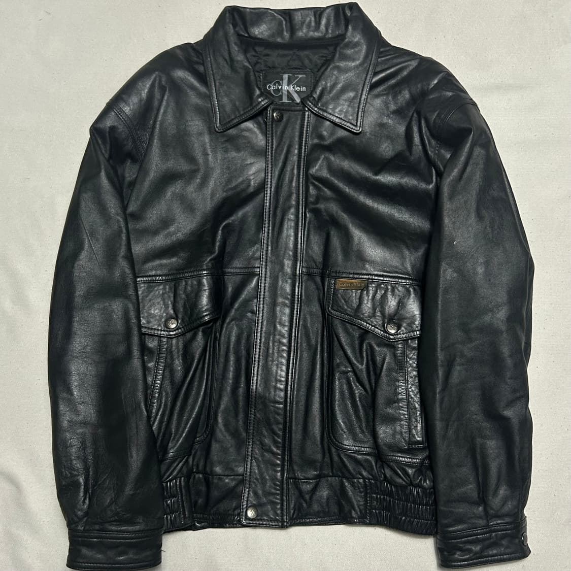 🫶🏻 켈빈 클라인 가죽 자켓 🫶🏻 상품이미지1