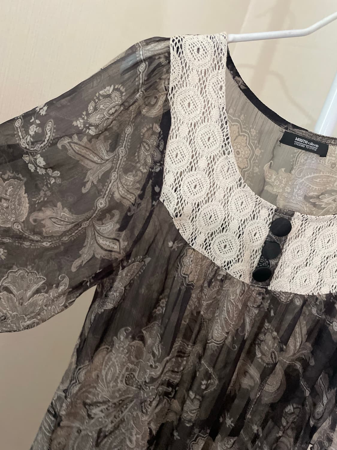 보헤미안 빈티지 블라우스 상품이미지2