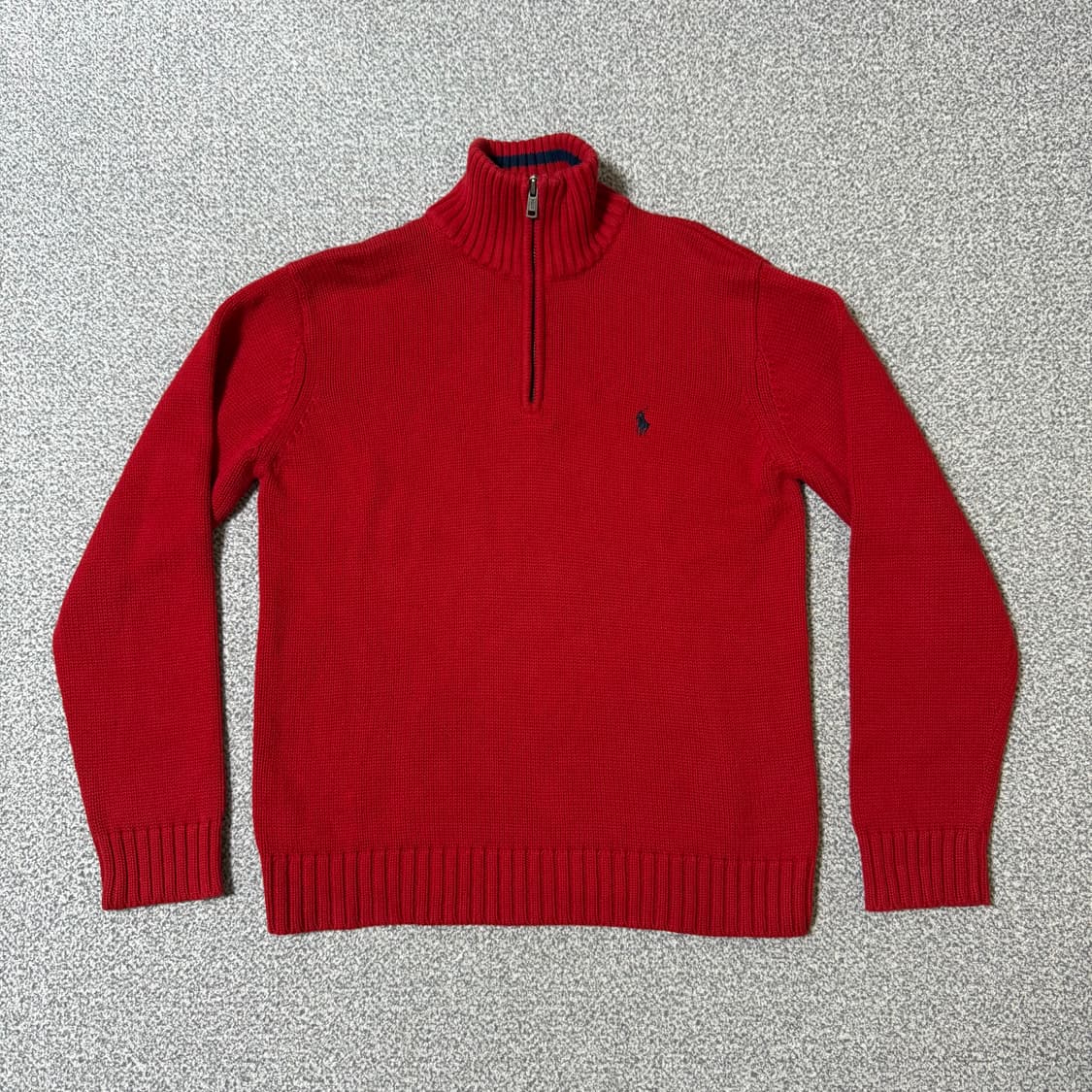 폴로 랄프로렌 반집업 니트 상품이미지2