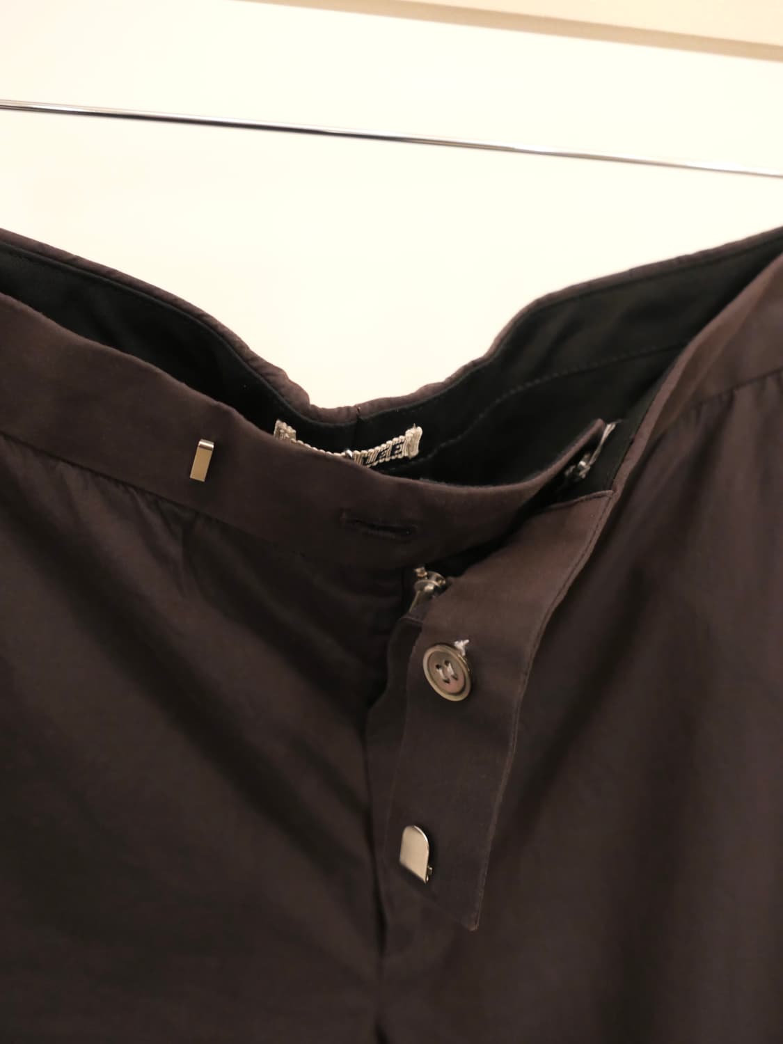 오라리 실크 샴브레이 슬랙스 상품이미지3