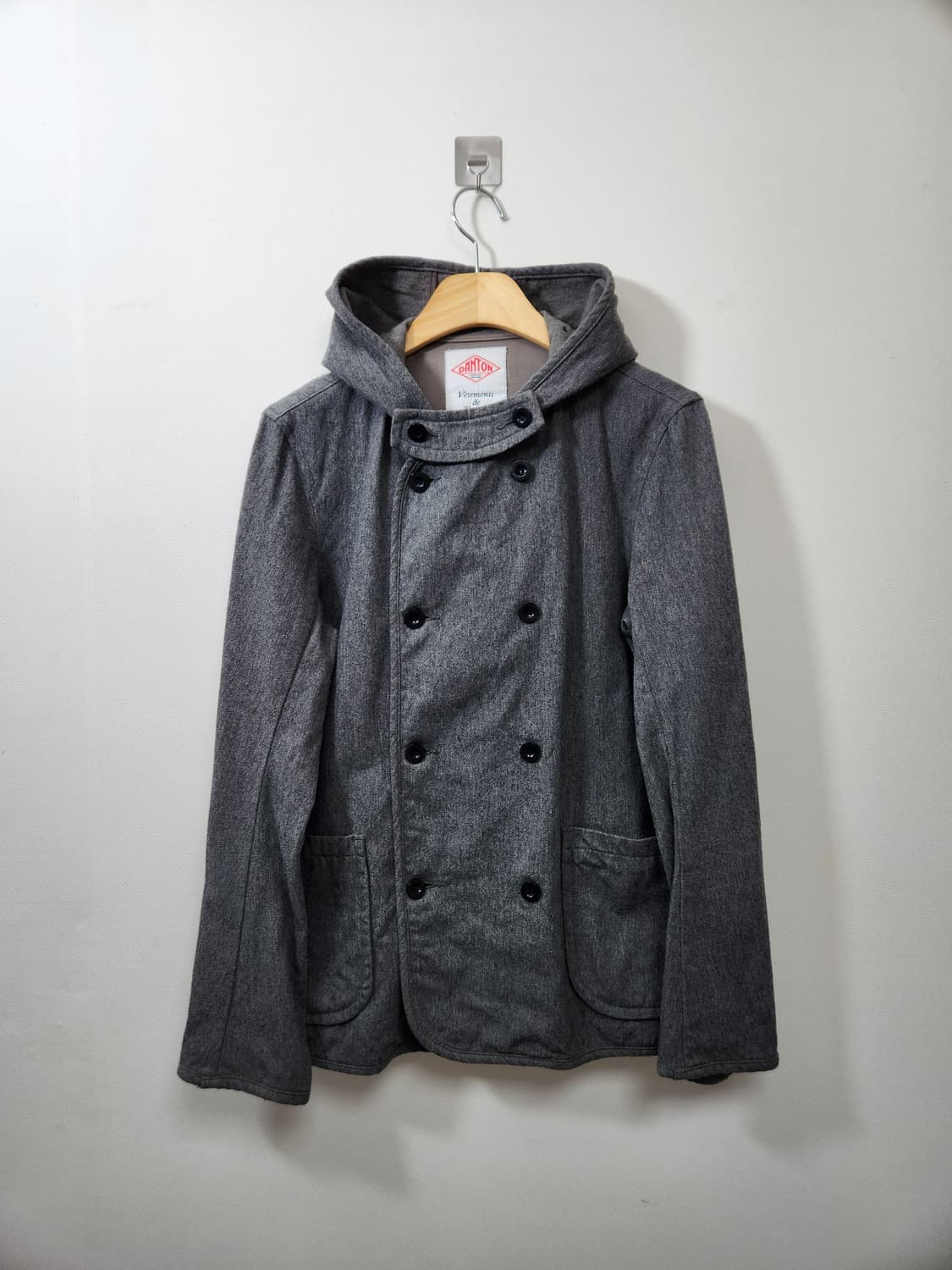 단톤Danton 울 후드 자켓 M~L - J19 상품이미지1