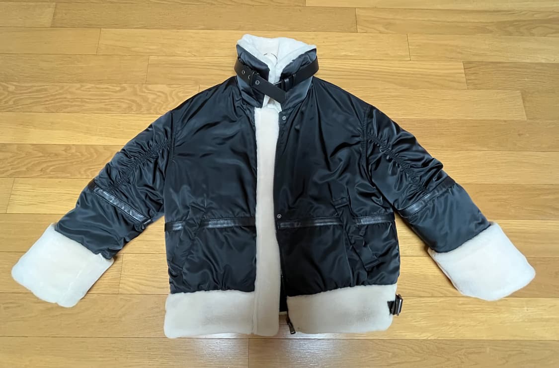 [여성] 셀렙샵 에디션 양모퍼 트리밍 구스다운 / M 상품이미지5