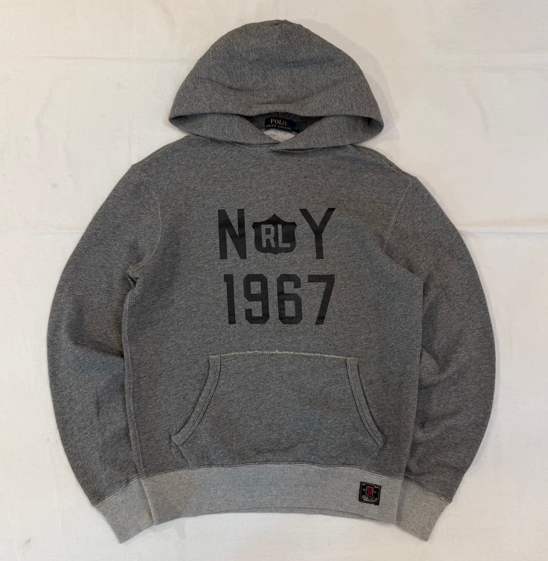 폴로 랄프로렌 NY 후드티 그레이 상품이미지1