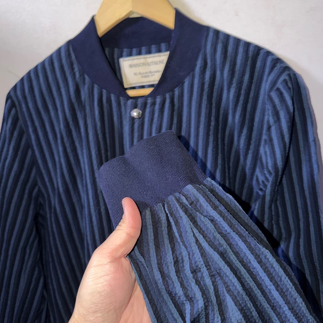 메종키츠네 시어서커 스트라이프 자켓 XL (남성 105까지) 상품이미지8