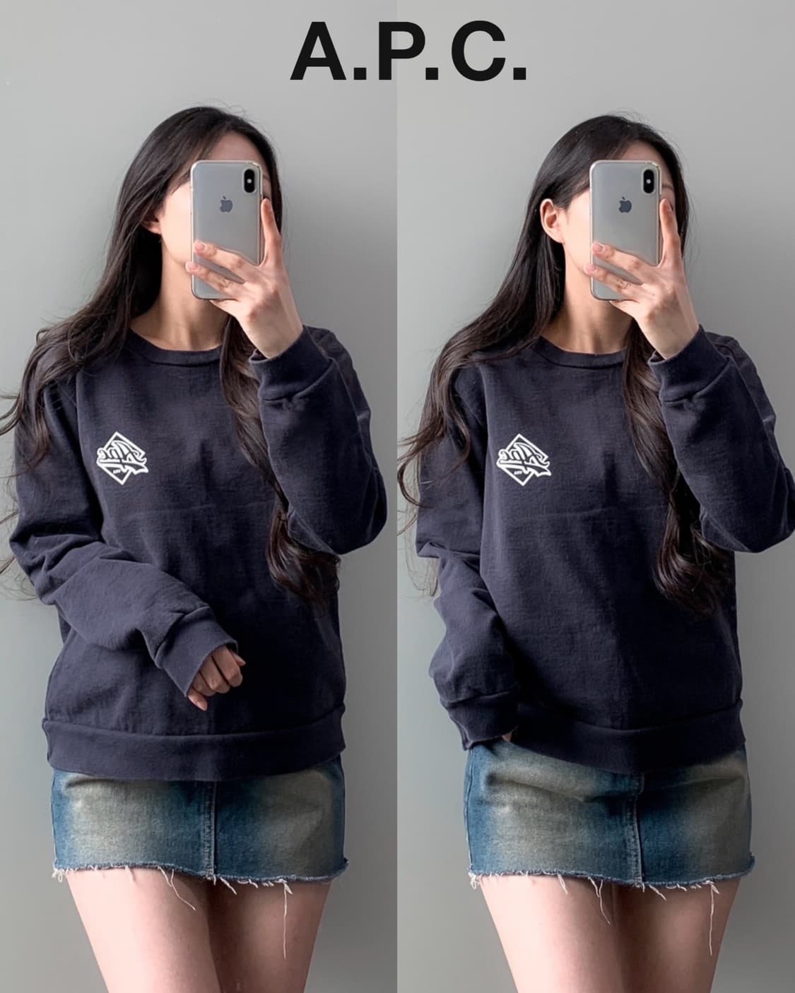 A.P.C 맨투맨 상품이미지1