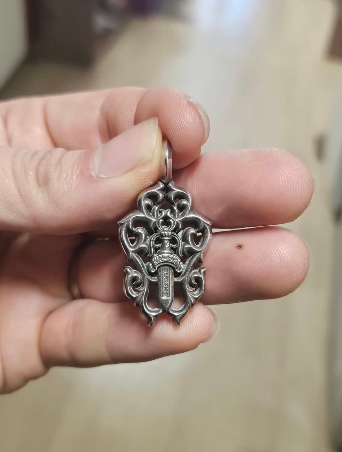 급처 크롬하츠 바인대거 팬던트 상품이미지3