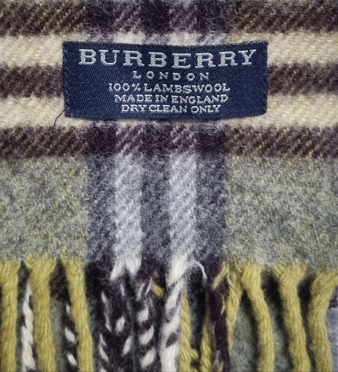 버버리 노바체크 램스울100% 목도리 상품이미지2