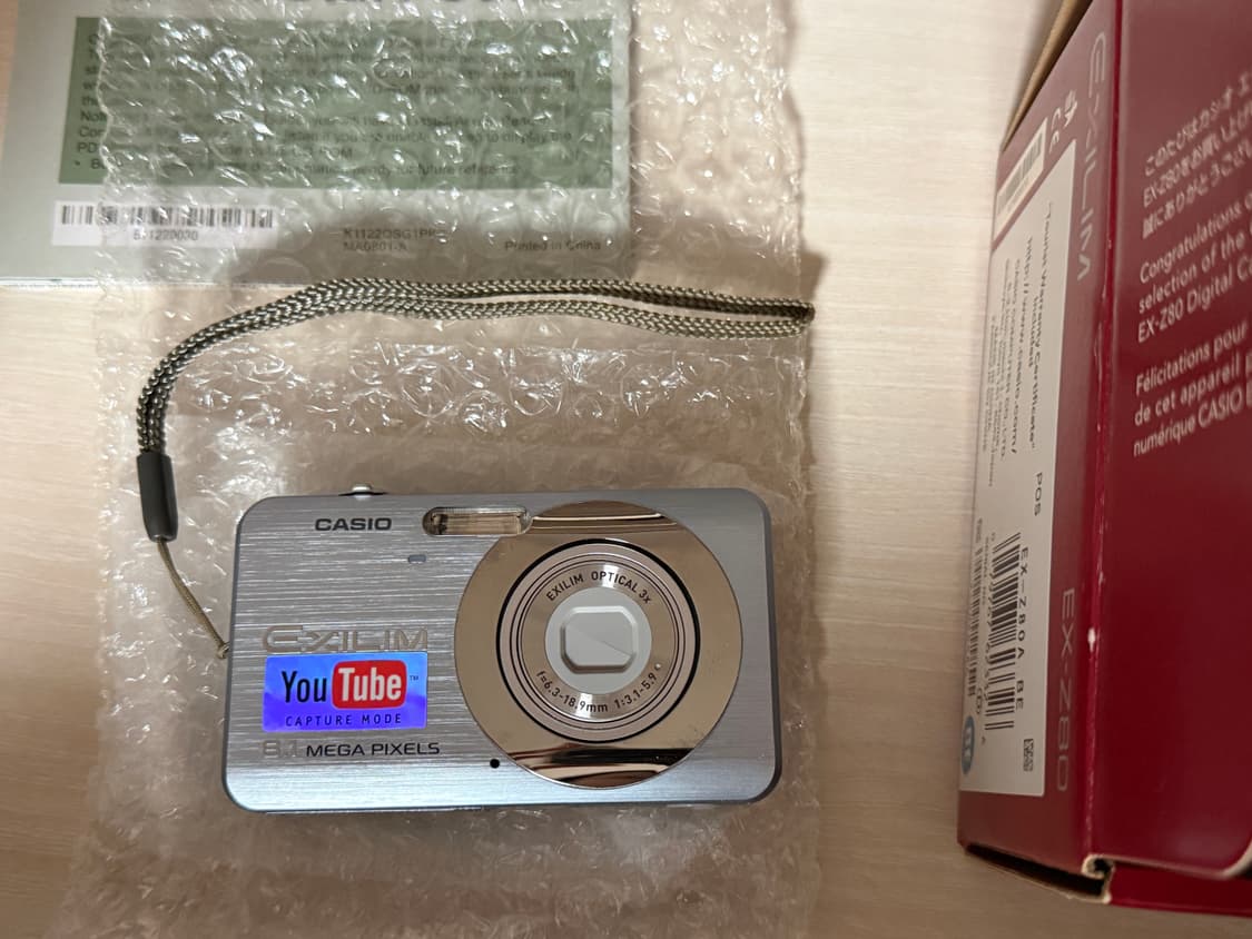 작례⭕️ 카시오 엑슬림 EX-Z80 상품이미지1