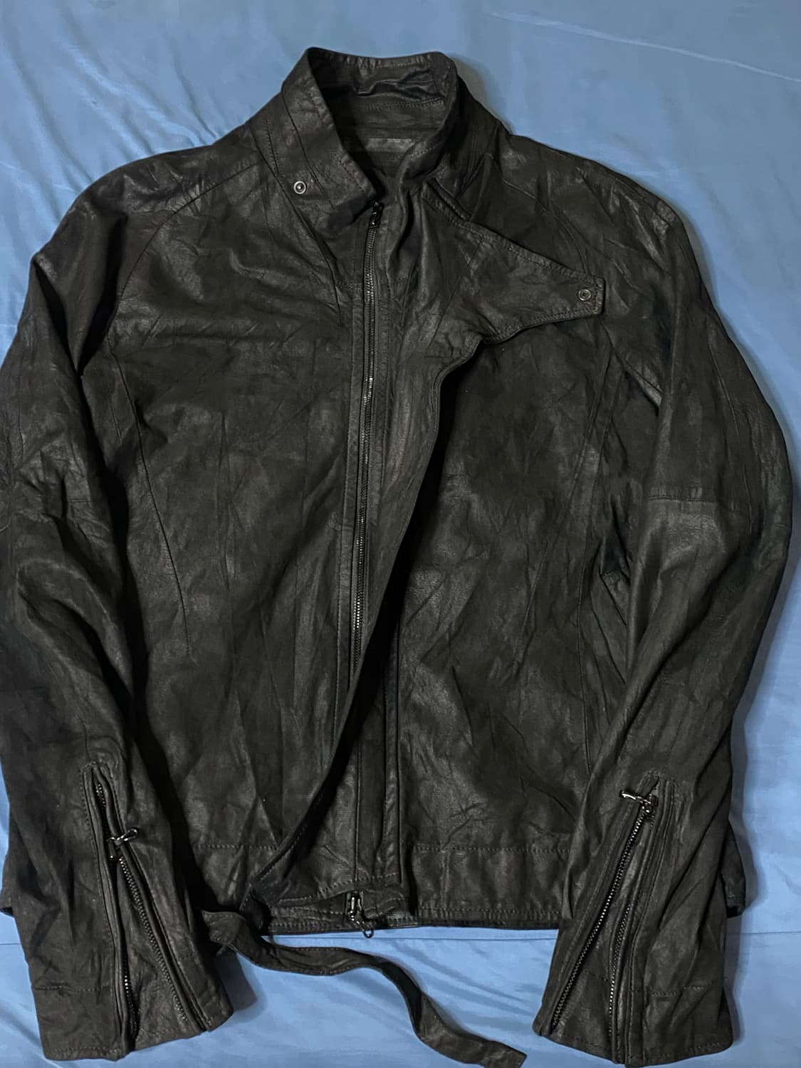 [3] 율리우스 13FW Leather Jacket 상품이미지2