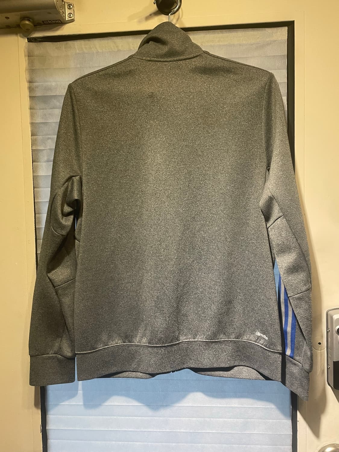 아디다스 트레이닝 자켓 그레이 3선 110 상품이미지3