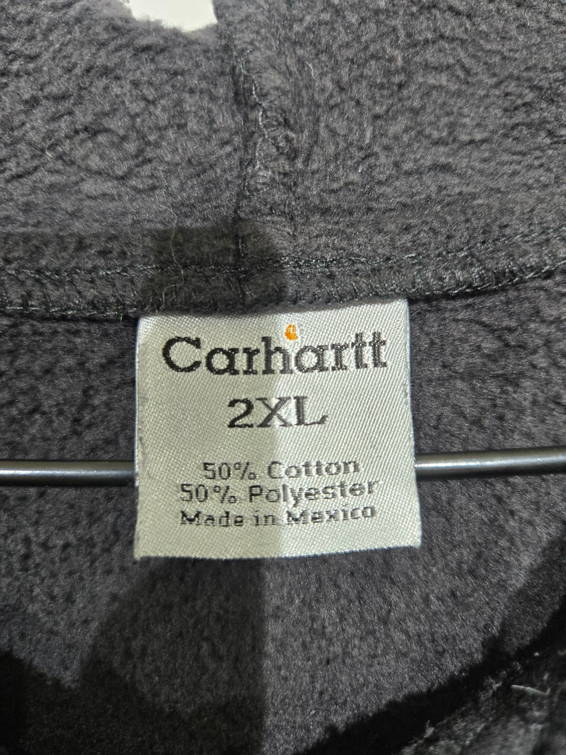 칼하트 블랙 후드 집업 상품이미지5