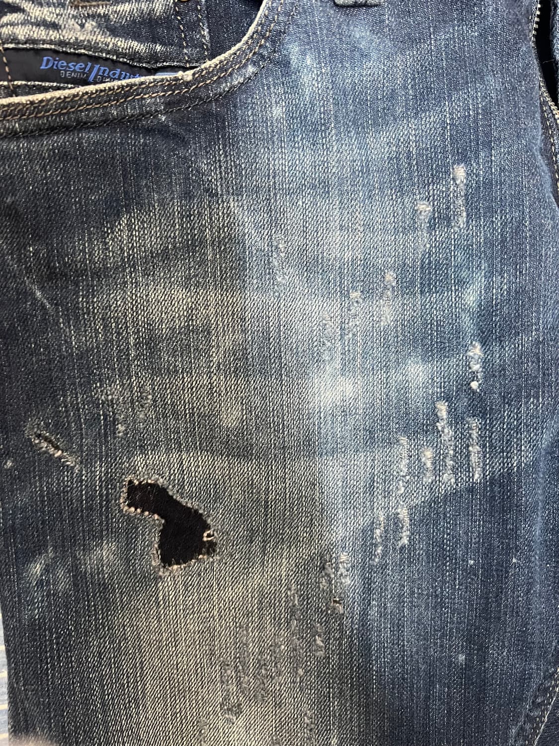 디젤 타나즈 008WW 데미지 워싱 데님 30사이즈 청바지 상품이미지5