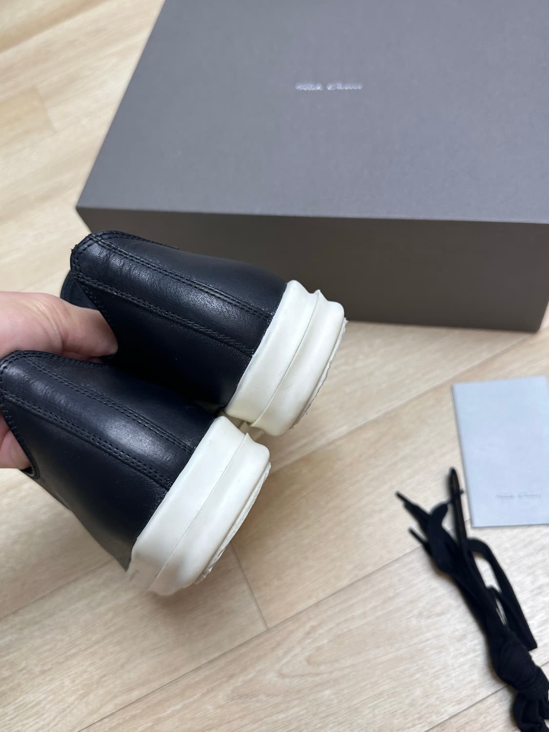 [37] 릭오웬스 컨버스 로우 상품이미지7