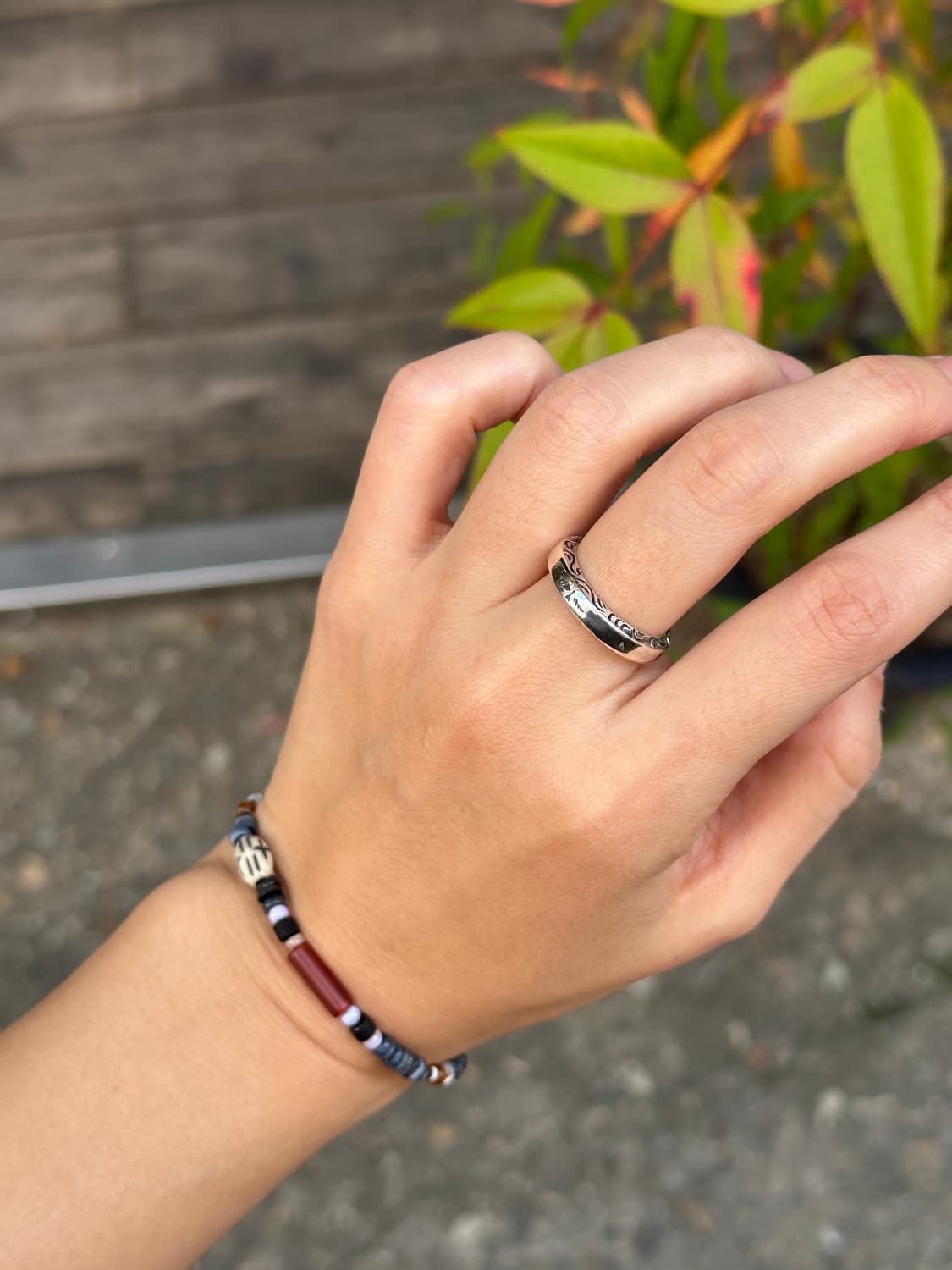 Wings of Tide Band 92Silver Ring 상품이미지10