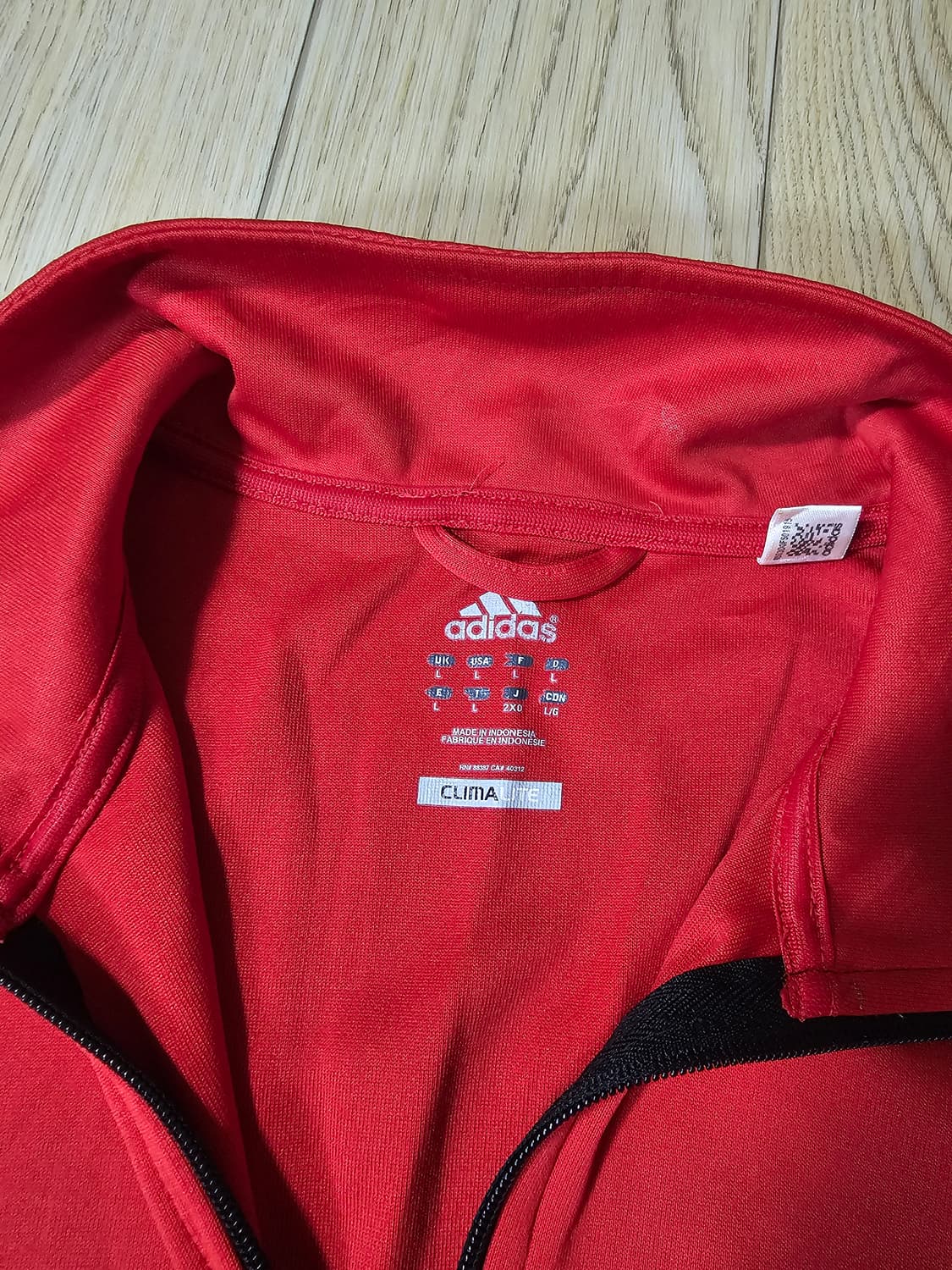 아디다스 빨검 트랙자켓/L 상품이미지4
