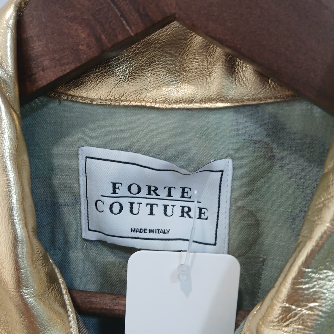 [FORTE COUTURE] 밀리터리 후면야광자수 베스트 상품이미지7