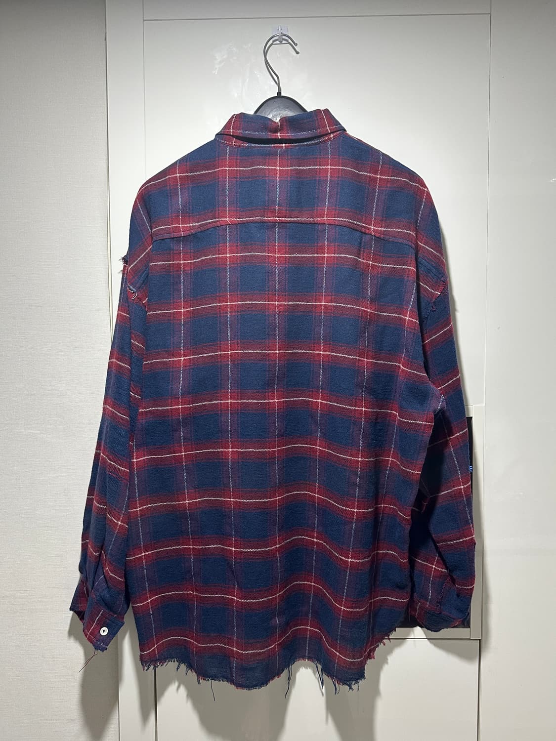 [마더스파더] Raw cut oversized shirt 상품이미지4