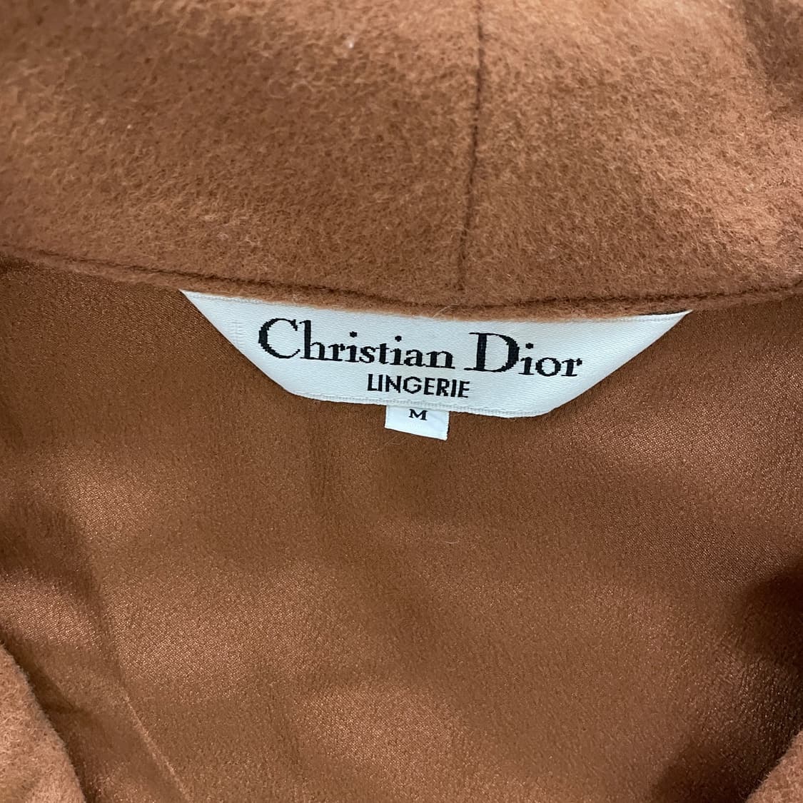 디올 울 로브 가운 코트 상품이미지3