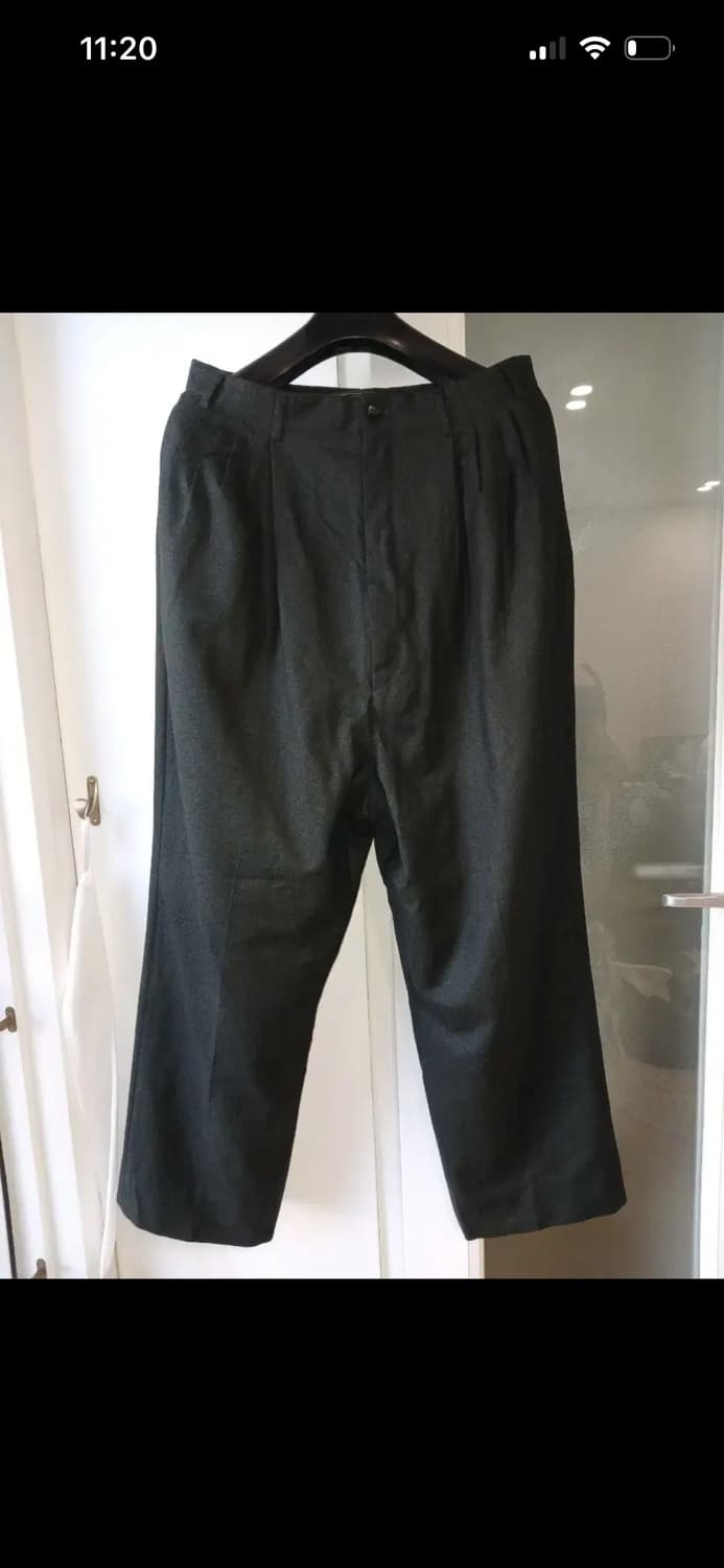 ErmenegildoZegna COUTURE WOOL WIDE PANTS 상품이미지2