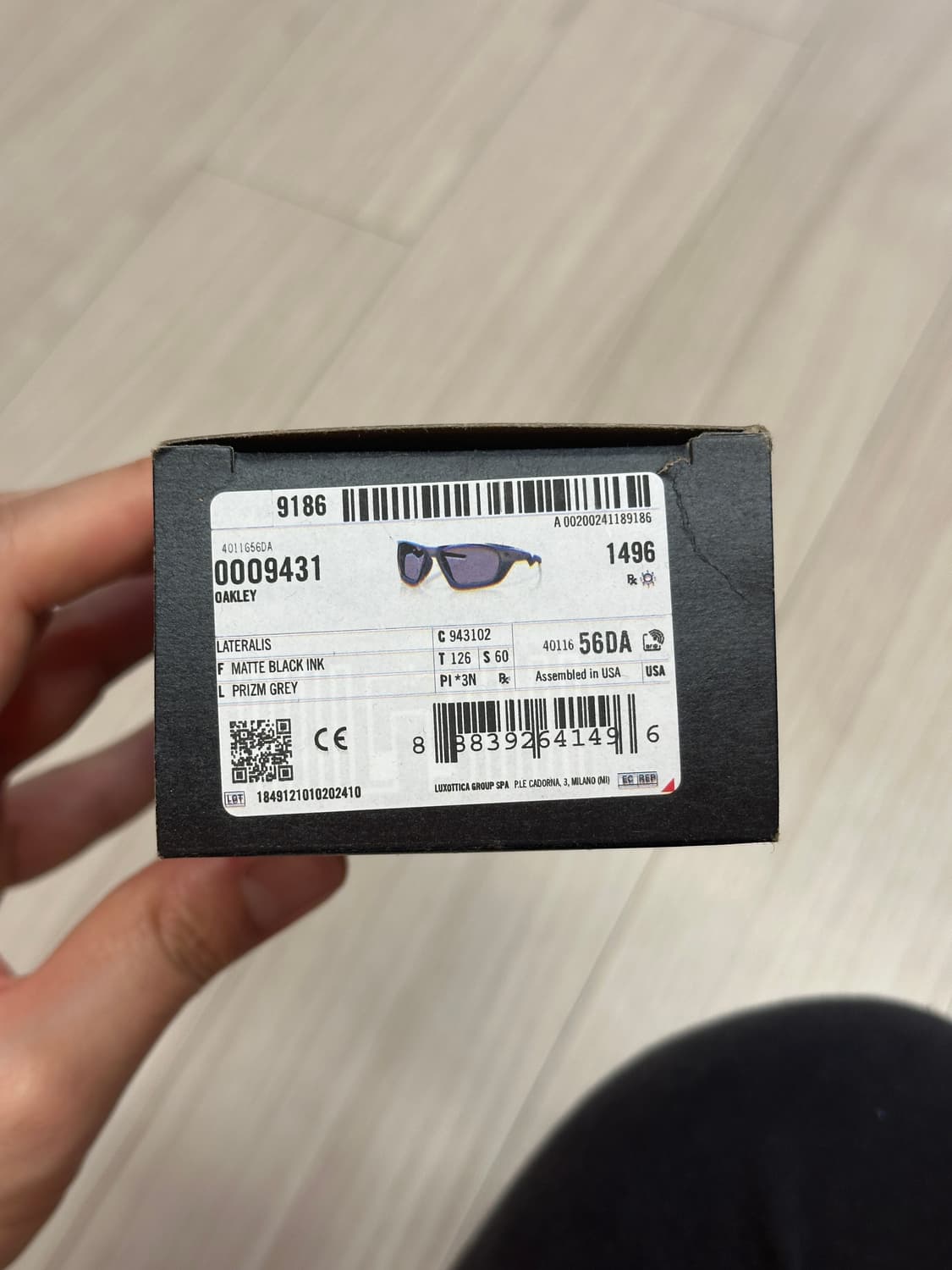 오클리 라테랄리스 매트 블랙 팝니다. 상품이미지6