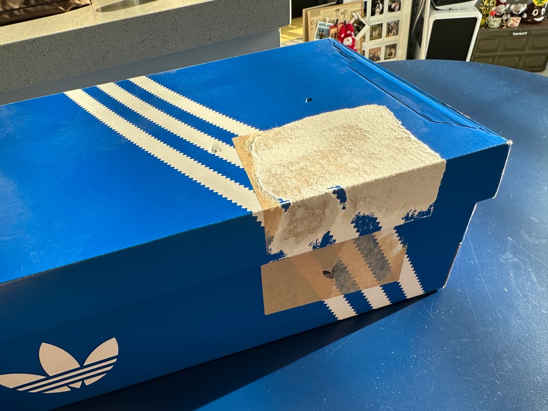 아디다스 슈퍼스타 블랙/오렌지 270 프리미엄가죽 상품이미지5