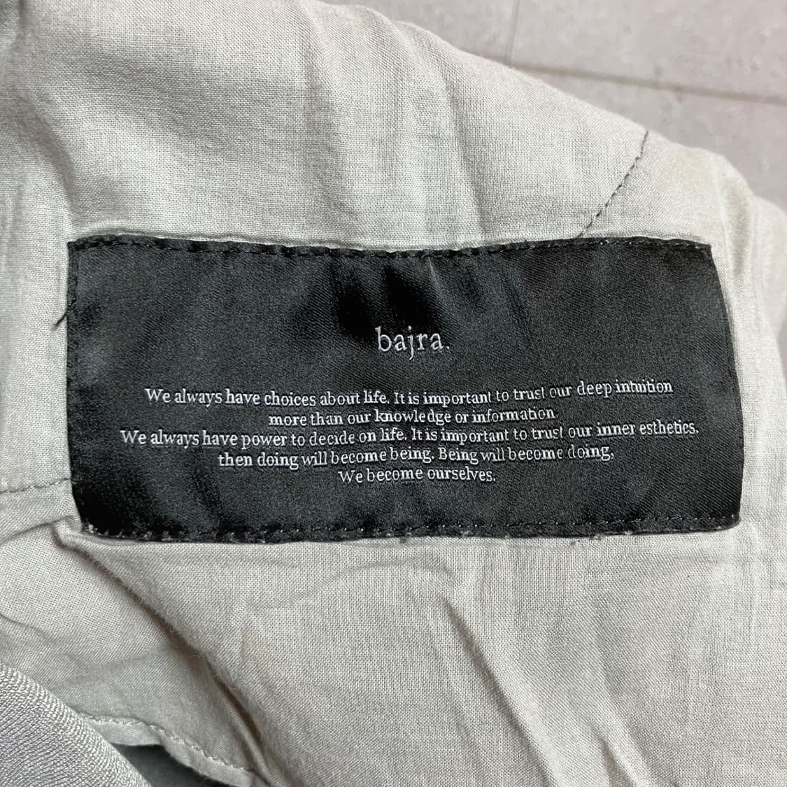 Bajra 스트레치 데님 팬츠 더블 웨이스트 사루엘 팬츠 상품이미지10