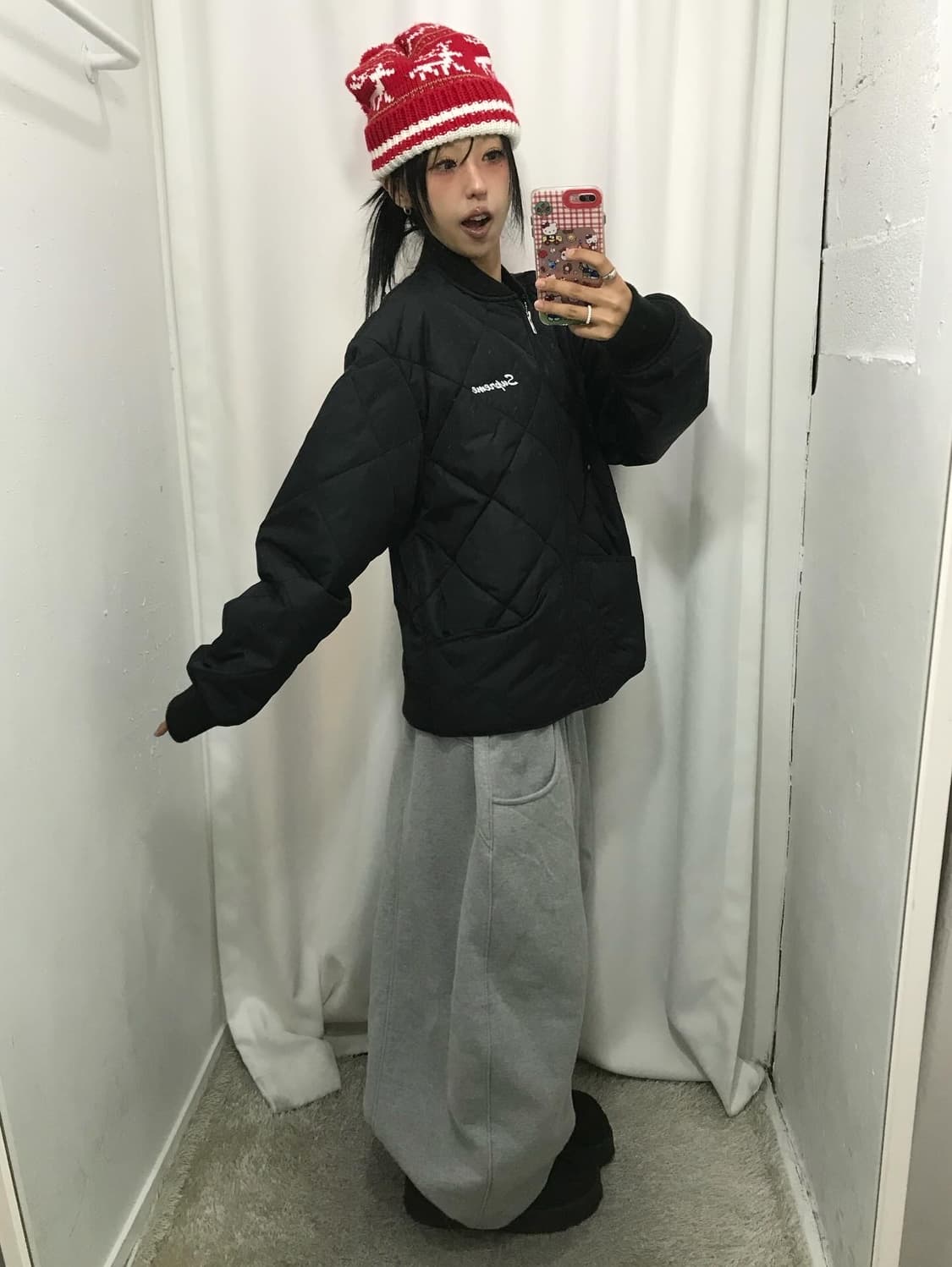 Supreme Quit Your Job Quilted Work JK  상품이미지5