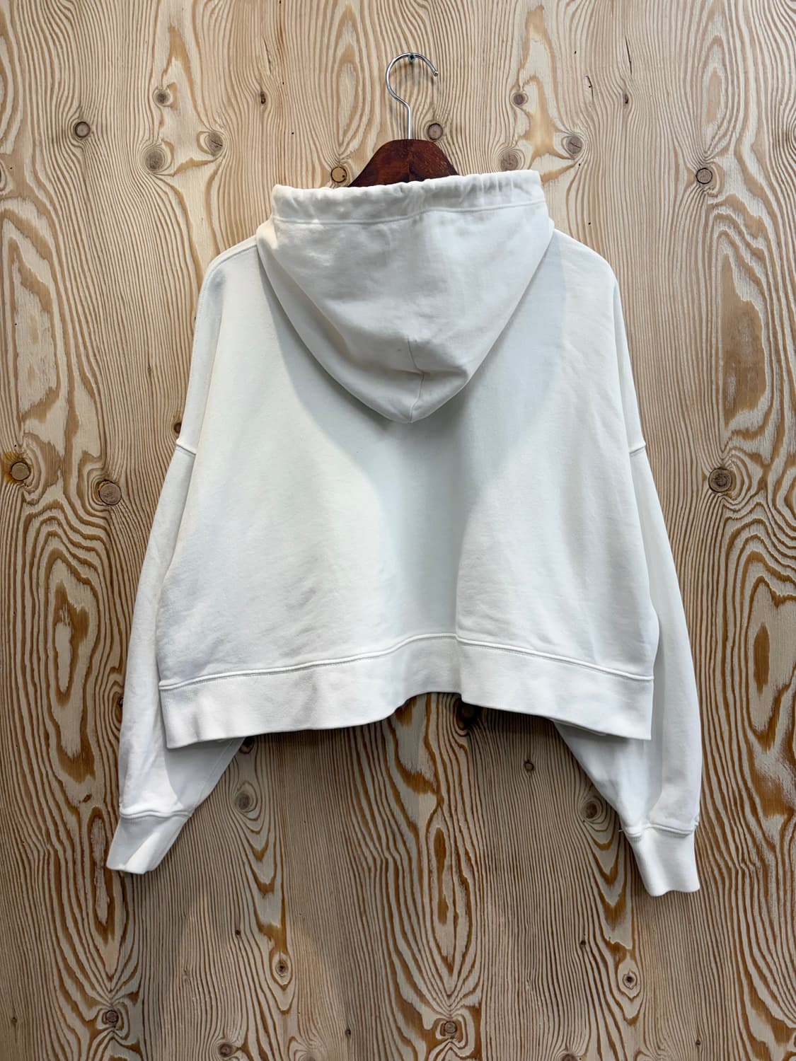 폴로 랄프로렌 니트로고 크롭 후드티 상품이미지2