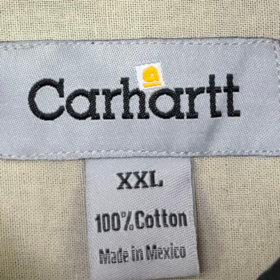 Xxl 칼하트 블랙 워크 셔츠 상품이미지3