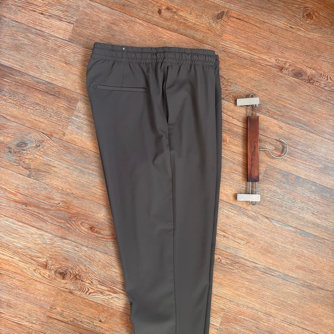 ZARA 자라 XL 35 36 팬츠 바지 허리 밴드 루즈 테이퍼드 상품이미지5