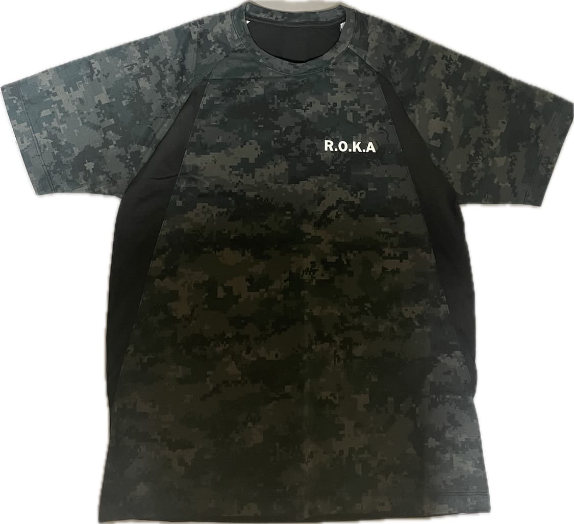 새상품 탑텐 로카 디지털 카모 반팔 티셔츠 95 상품이미지1