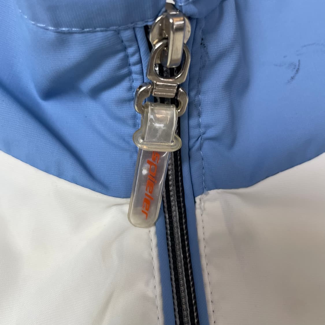 슈필러 로고 스카이블루 스트링 바람막이 XL 상품이미지5