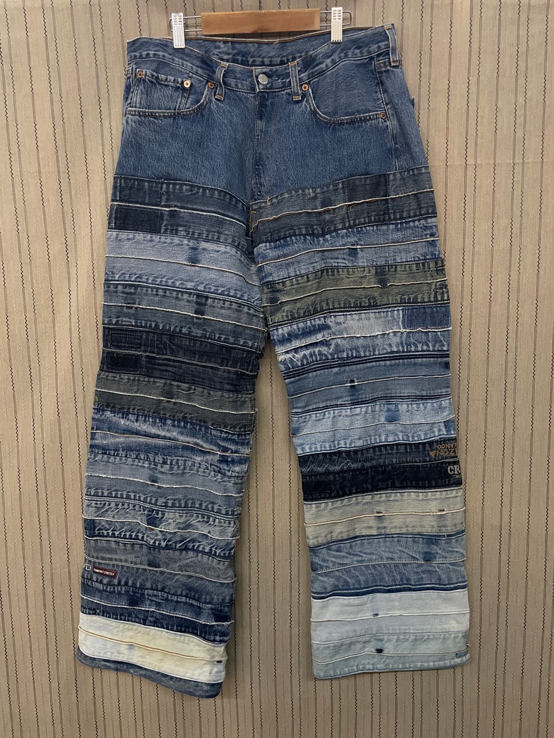 [34] Levis 550 리바이스 34사이즈 커스텀&리메이크 청바지 상품이미지1